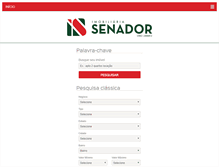 Tablet Screenshot of imobiliariasenador.com.br